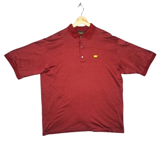 Bobby Jones Burgundy Polo Shirt - Picture 2 of 7